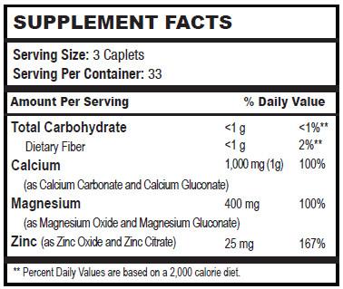 CAL/MAG/ZINC - 100 CAP