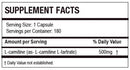 L-CARNITINE 180 TABS