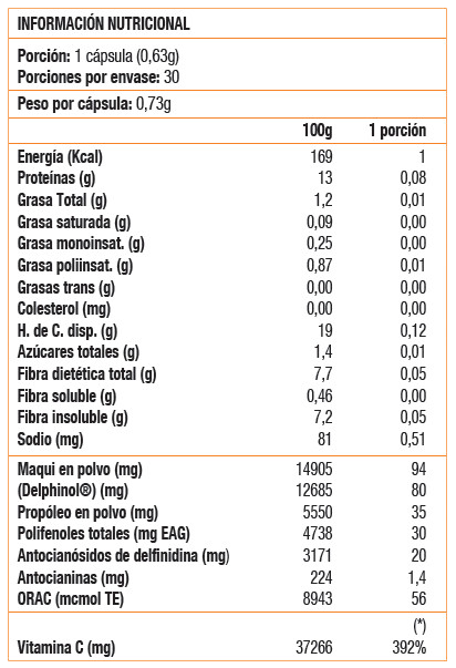 MAQUI+ PROPOLEO 30 CAPS