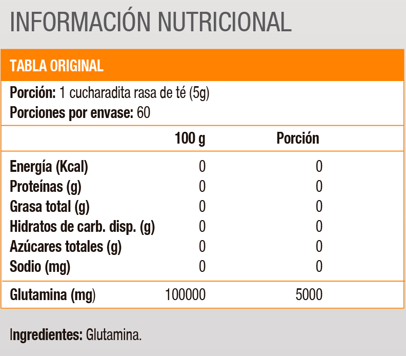 GLUTAMINA POWDER BL