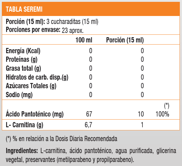 L-CARNITINA 1000 MG - 12 OZ