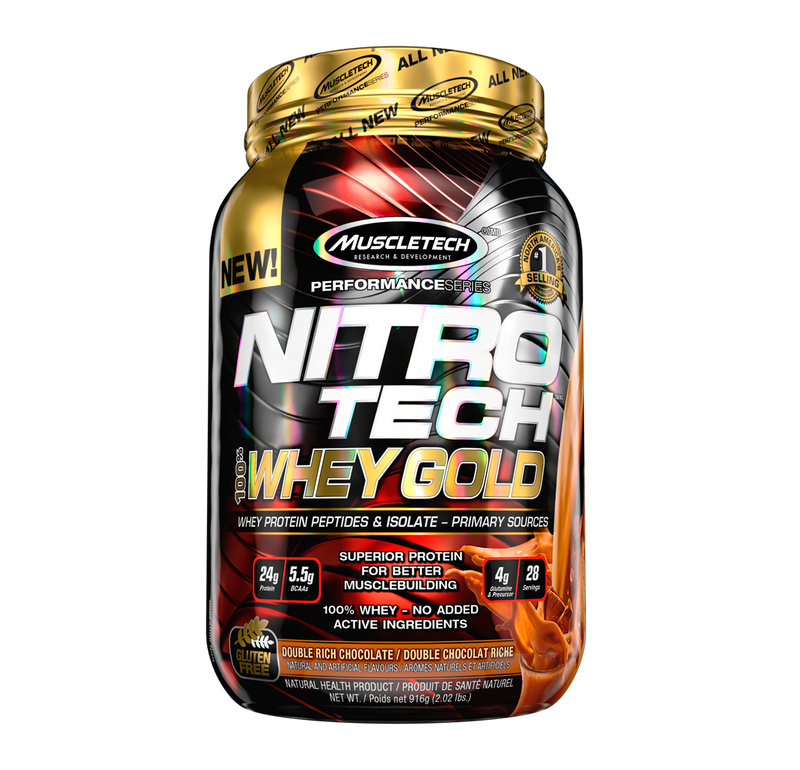 NITRO TECH 100% WHEY GOLD 2.2 LB