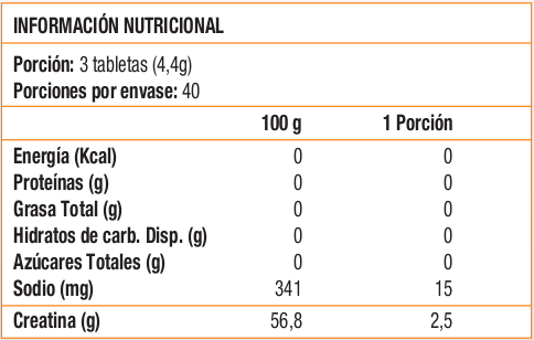 PLATINUM 100% CREATINE 2500-120 TABS