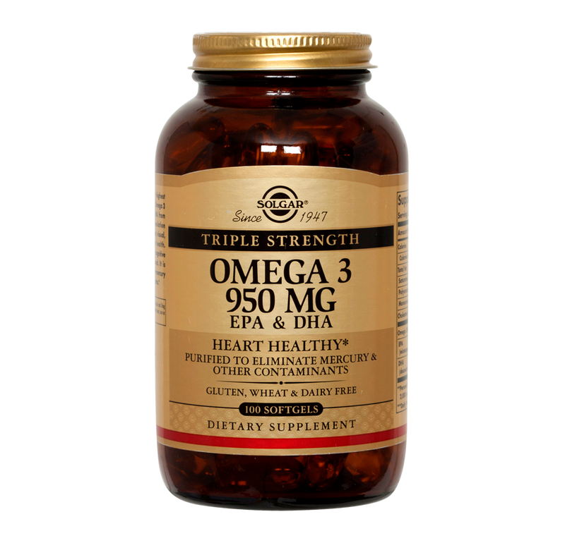 TRIPLE STRENGTH OMEGA-3 950 MG 100 SOFT