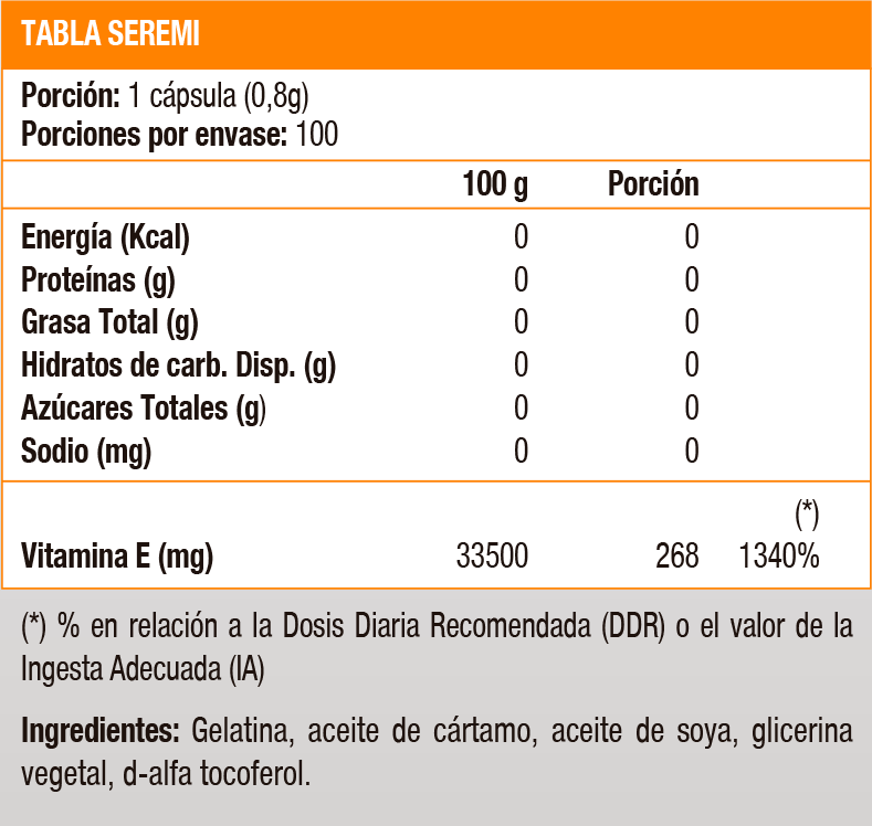 VITAMIN E 400 IU- 100 SOFT