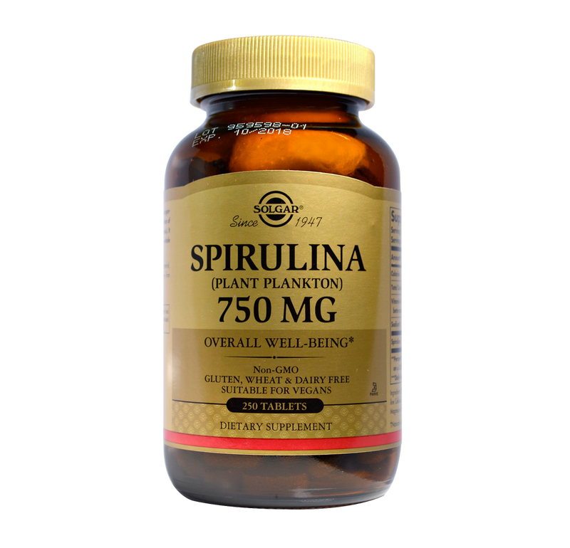 SPIRULINA 750 MG - 250 TAB