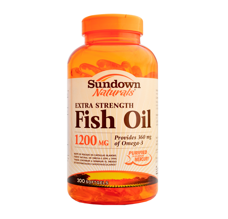 EXTRA STRENGTH FISH OIL 1200MG - 100 SOFT