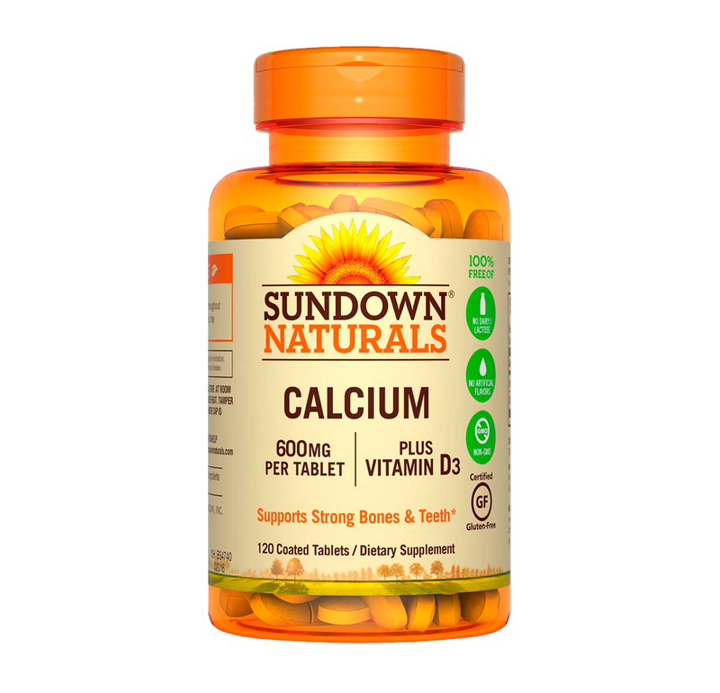 CALCIUM 600+D - 120 TAB, SD