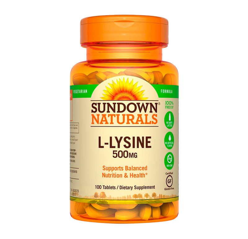 L-LYSINE 500 MG - 100 TAB