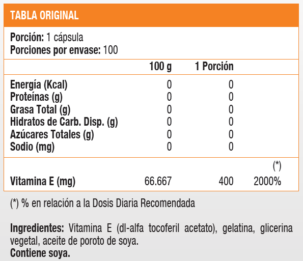 VIT E400 DL ALPHA - 100 SOFT