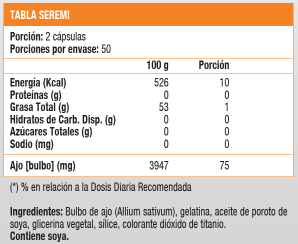 ODORLESS GARLIC - 100 SOFT