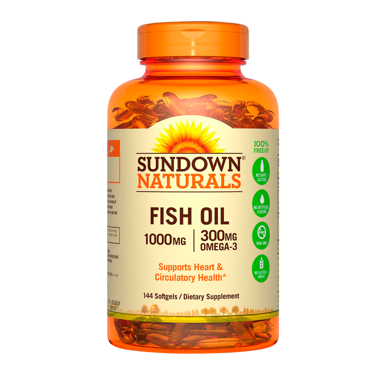 FISH OIL 1000 MG - 144 SOFT