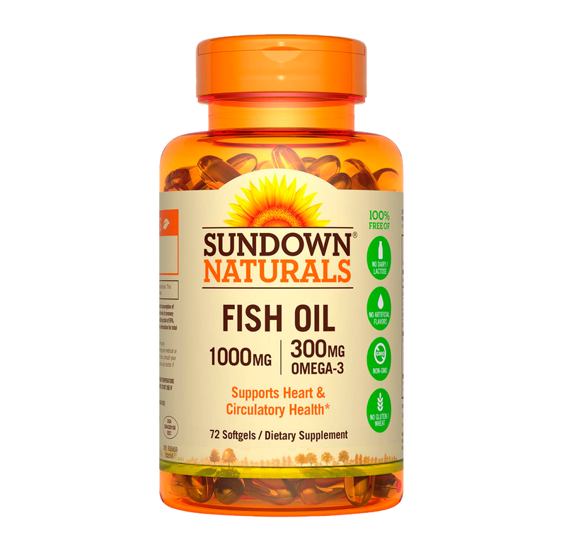 FISH OIL 1000 MG - 72 SOFT