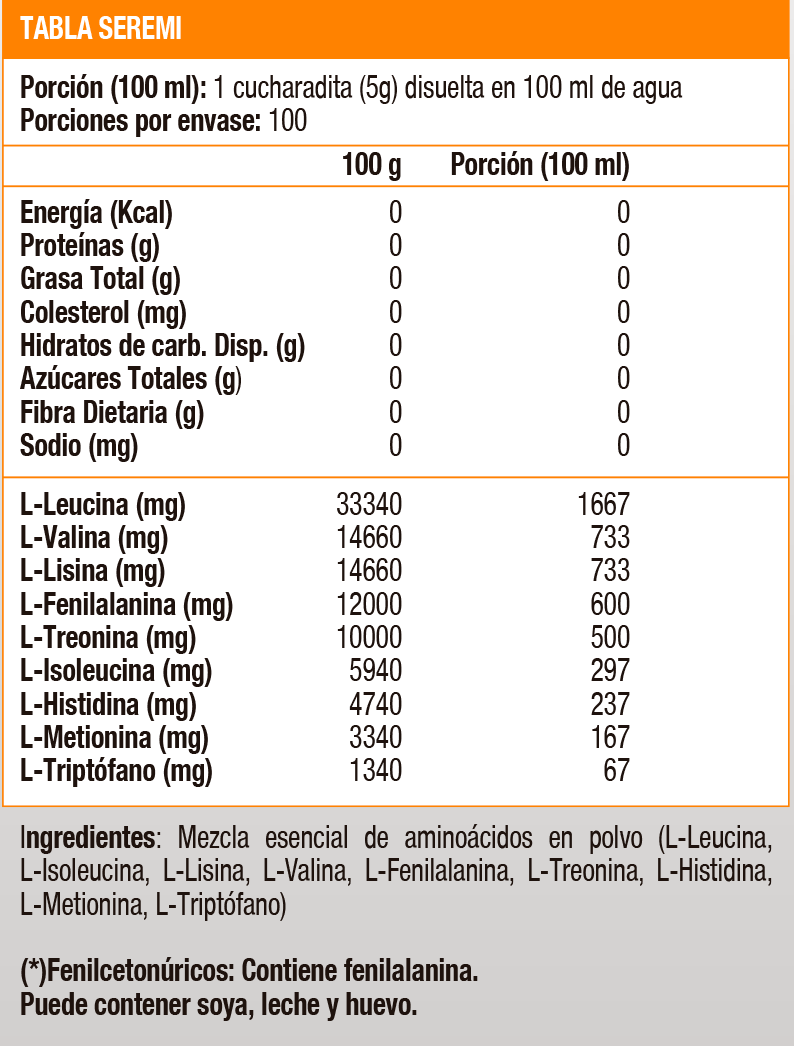 GLUTAMINE - 250 GR