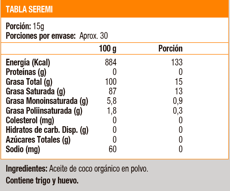 COCONPURE - 460 GR