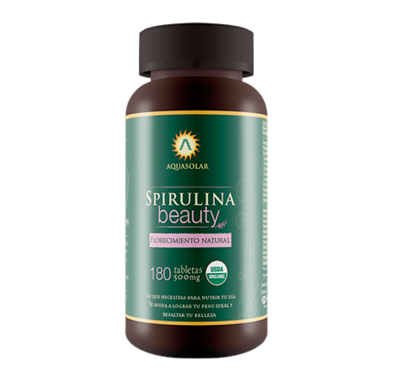 SPIRULINA 500 MG - 180 TABS