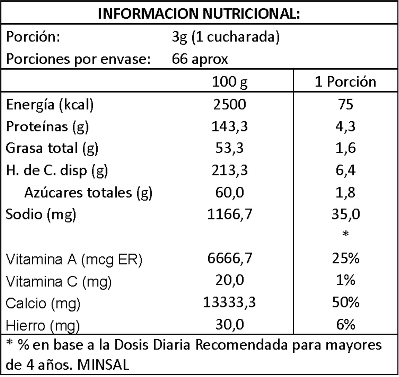 MORINGA POLVO ORGANICA 200G