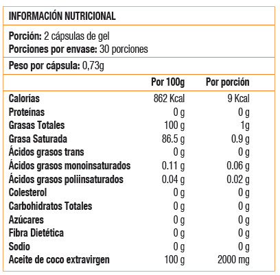 ACEITE DE COCO EXTRA VIRGEN ORGANICO 384 GR