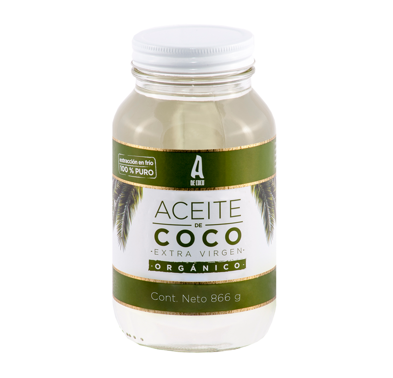 ACEITE DE COCO EXTRA VIRGEN ORGANICO 866 GR