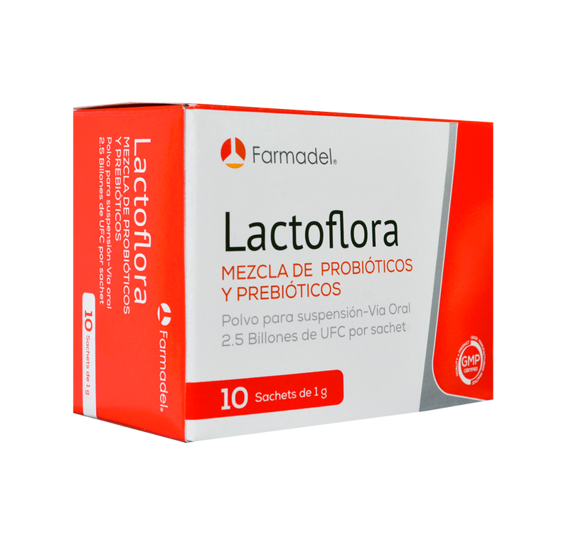 LACTOFLORA 10 SACHET CAJA