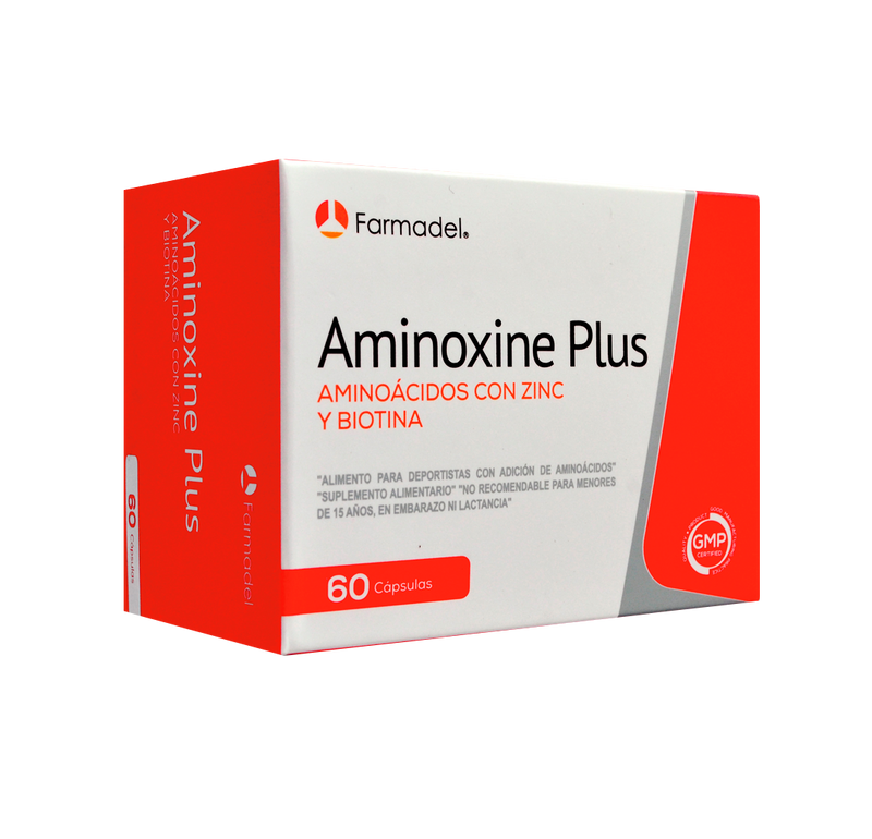 AMINOXINE PLUS 60 CAPS. FARMADEL