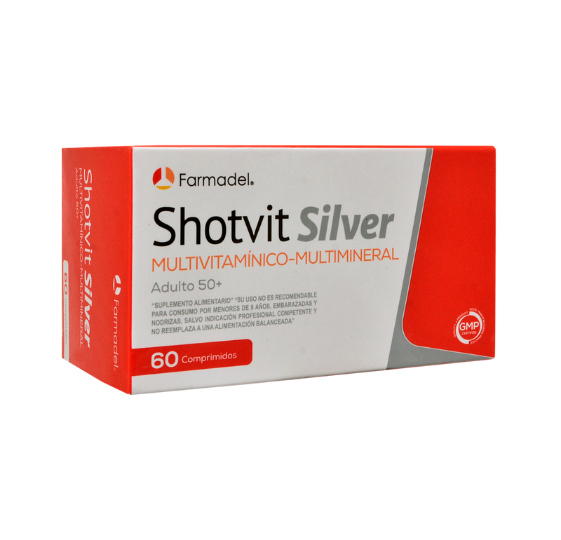 SHOTVIT SILVER 60 TABS