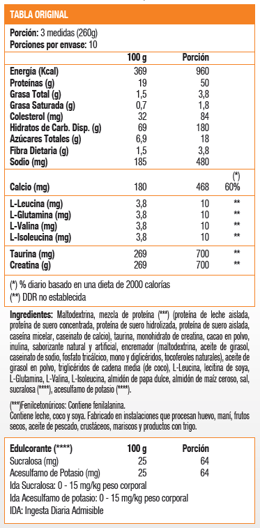 GAINER MATRIX 3LB