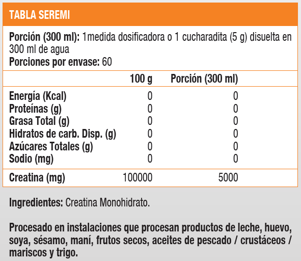 CREATINE PRO 600G