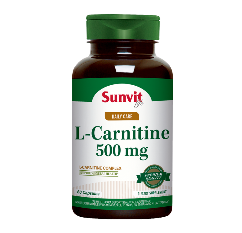 L-CARNITINA 500 MG - 60 CAPS