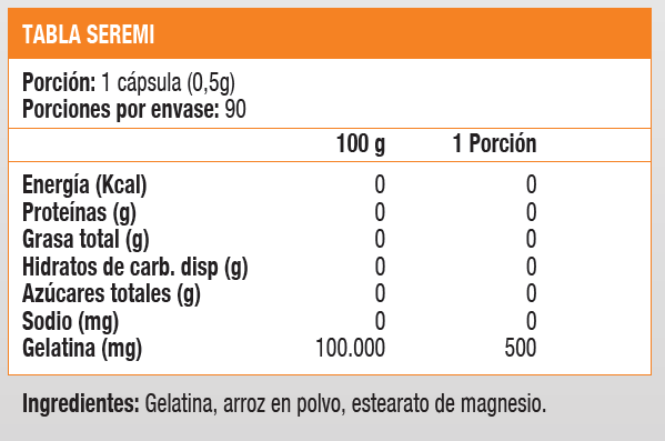 GELATINA 500 MG - 90 CAPS