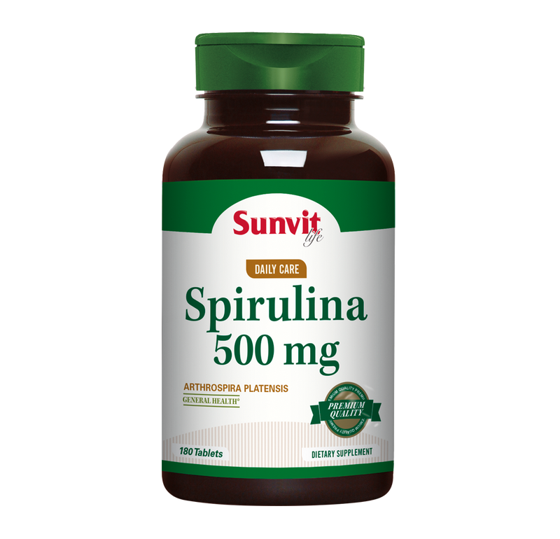 SPIRULINA - 180 TABS