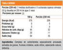 MUSCLE CARBS FRUITS - 1.25 KG