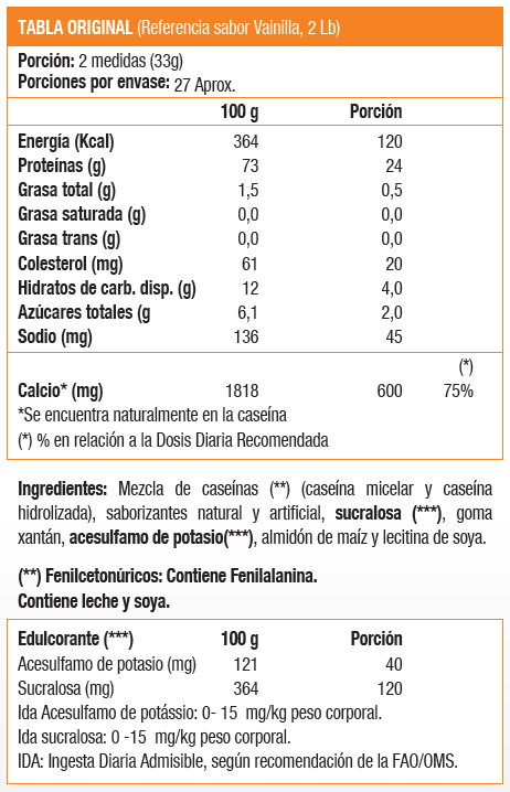 PROSTAR CASEIN 2L