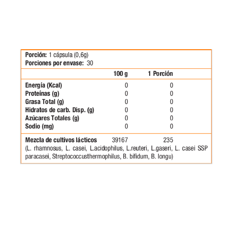 Probiotic Balance 40 Bill 30 Caps, Ul - Probiótico