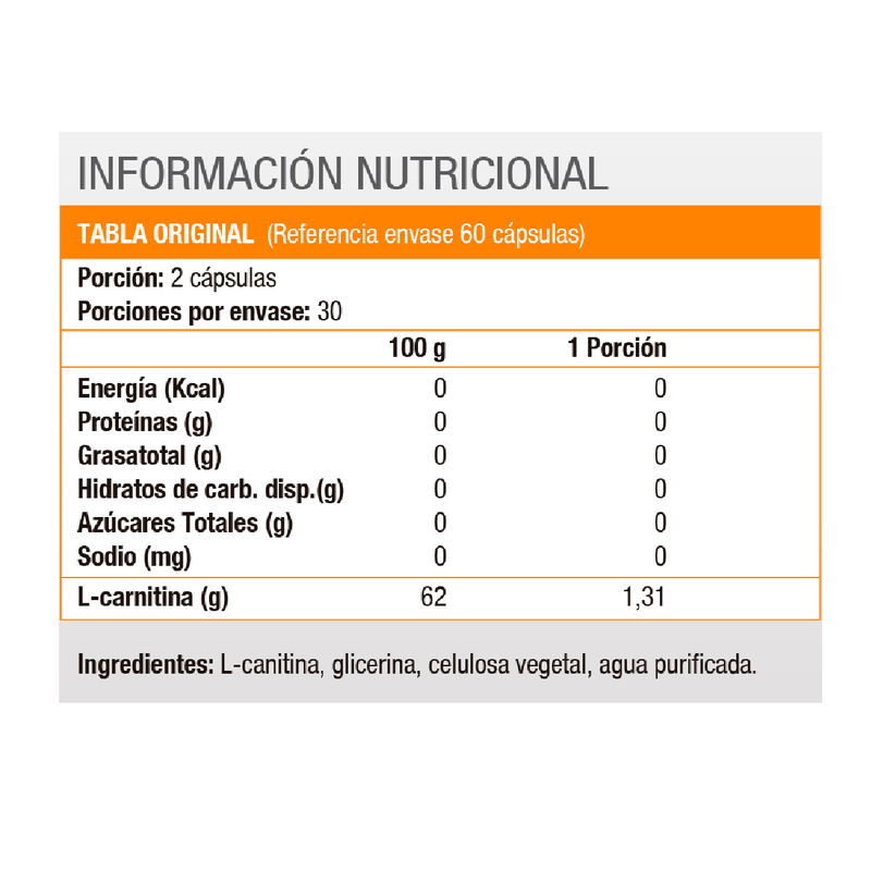 LIPO 6 CARNITINE  60 CAPS