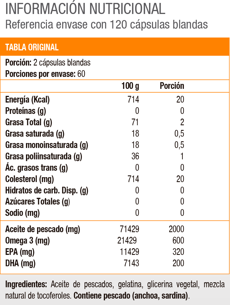 Omega 3 - 240 Soft. -