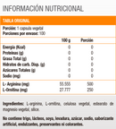 L-ARGININE/L-ORNITHINE 500/250 MG, 100 CAPS