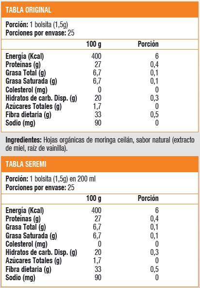 TE MORINGA ORGANIC - 37,5GR