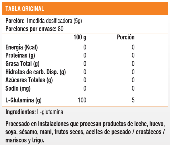 GLUTAMINE PRO 400G