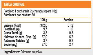 CURCUMA POLVO 300G