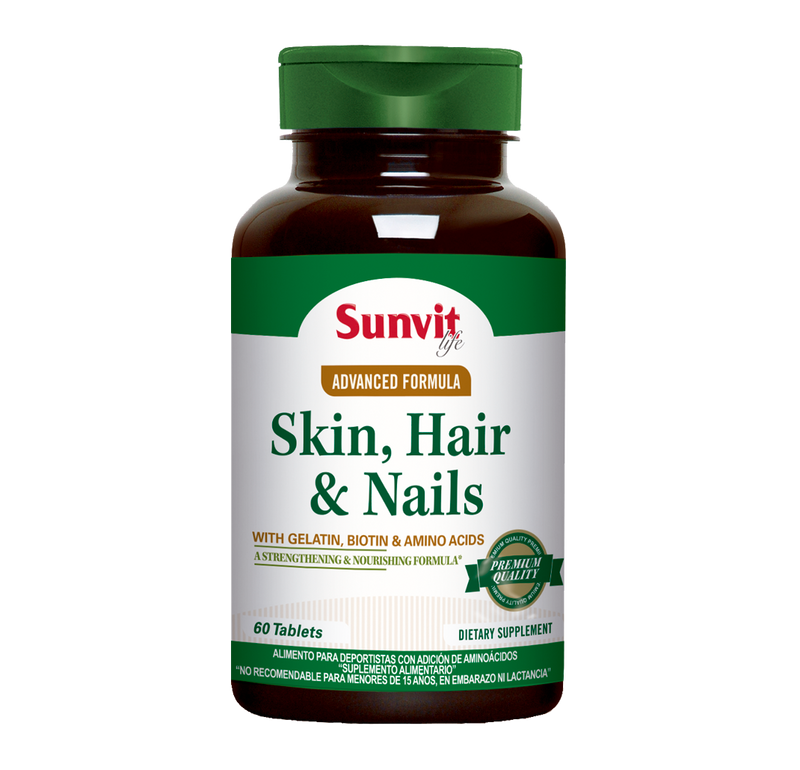 SKIN, HAIR & NAILS - 60 CAPS