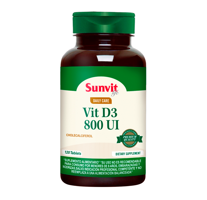 VIT D 800 IU - 120 TABS, SVL